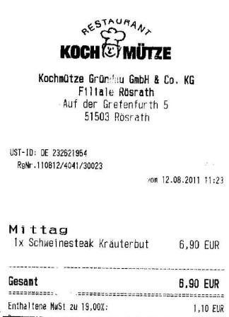 wsps Hffner Kochmtze Restaurant